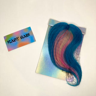 Rainbow Clip-In Bangs