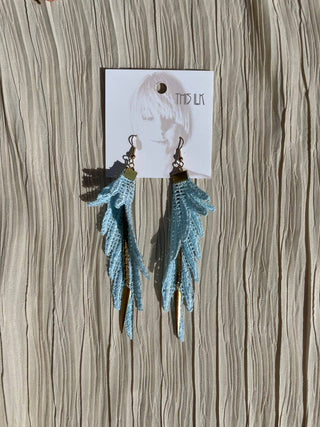 Lace Wing Earrings