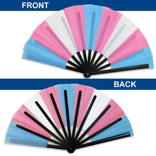 Transgender Hand Fan - 2 Sizes