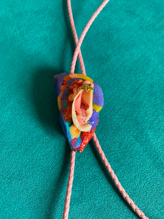 Vulva Bolo Tie