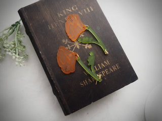 Sheer Poppy Earrings