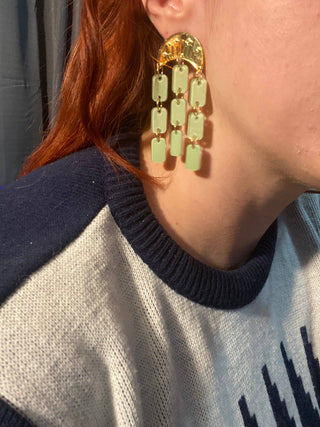 Jaded Moon Celestial Earrings
