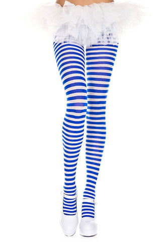 Music Legs Colorful Striped Tights