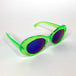 Green w/ blue lens