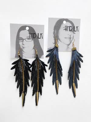 Lace Wing Earrings