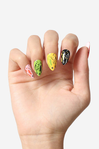 Frog Party - Press-on Nails By Lorien Stern