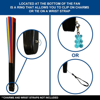 Pansexual Hand Fan
