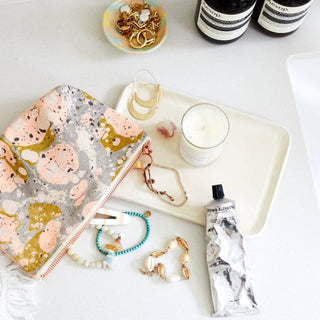 Astral Marbled Pouch