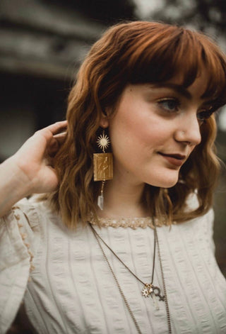 Sun God Earrings