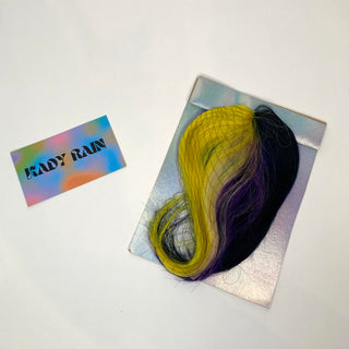 Rainbow Clip-In Bangs