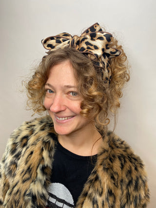 Leopard Bow Headbands
