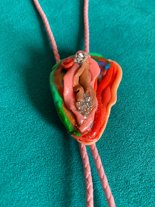 Vulva Bolo Tie