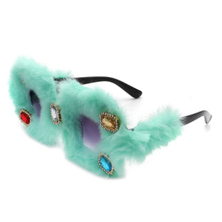 Oversize Fuzzy Lux Sunnies
