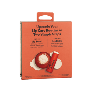 Poppy & Pout Lip Care Duo: Pomegranate Peach