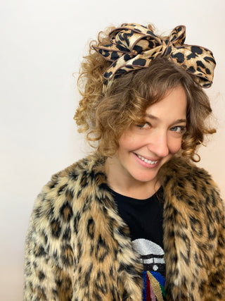 Leopard Bow Headbands