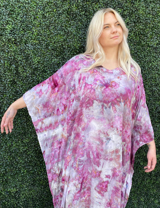(Next Batch Coming mid-August) Ice-Dyed Caftan