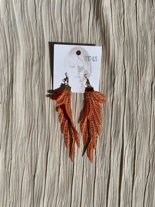 Lace Wing Earrings