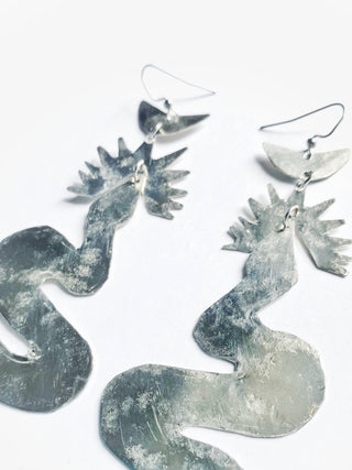Serpent Sun Earrings
