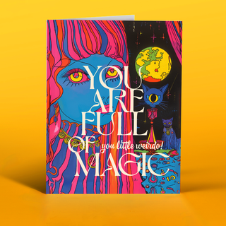 MAGICAL WEIRDO greeting cards