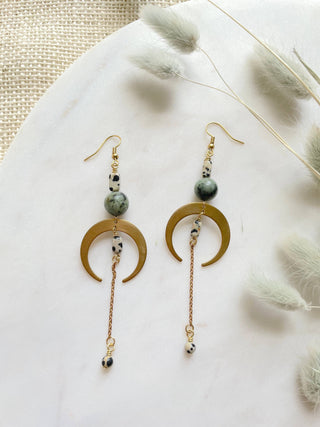 The Sasha Earrings w/ African Turquoise