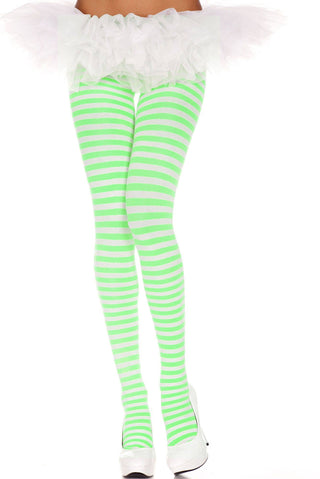 Music Legs Colorful Striped Tights