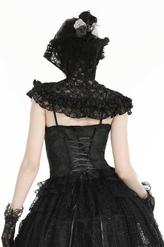 Gothic Lace Standing Collar