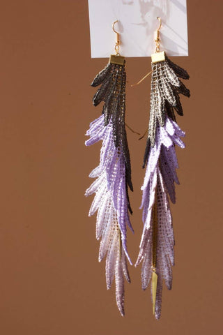 Lace Wing Earrings