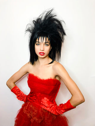 Custom Lydia Deetz Wig