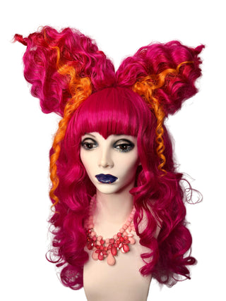 Magenta Glamour Critter Custom Wig