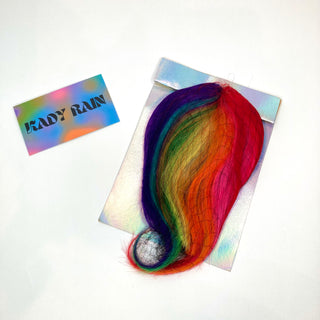 Rainbow Clip-In Bangs