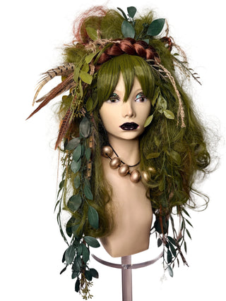 Bog Witch Custom Wig