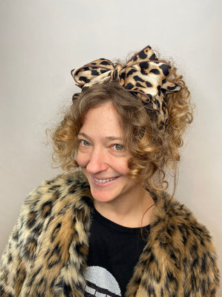 Leopard Bow Headbands