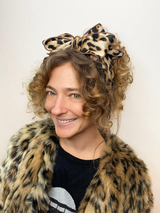 Leopard Bow Headbands