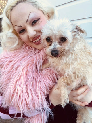 Blush Faux Fur Collar