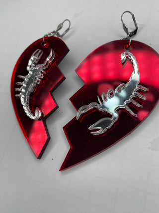 Marina Fini Scorpio Heartbreaker Earrings