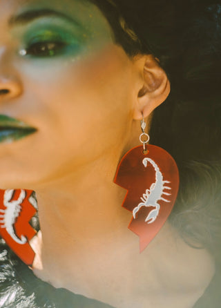 Marina Fini Scorpio Heartbreaker Earrings