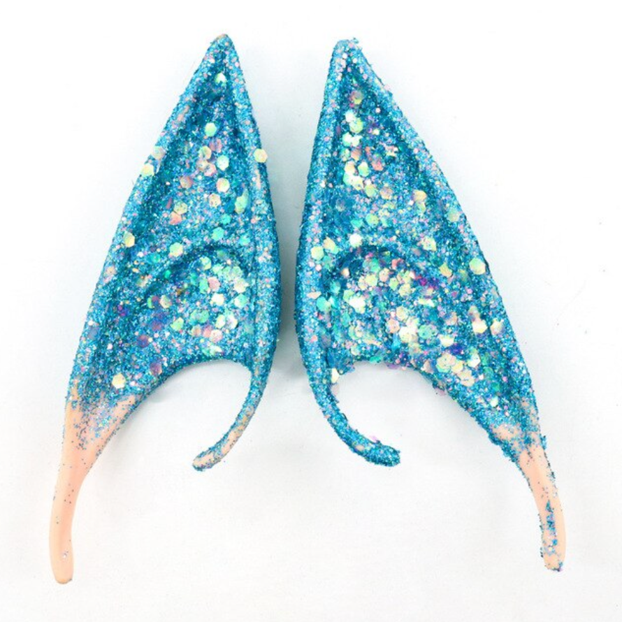 Glittered Elf Ears