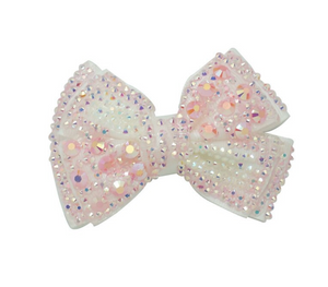 Mini Sparkle Bow Clip