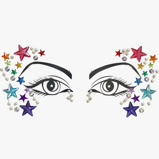 Rainbow Face Jewels
