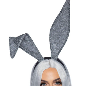Glitter Bunny Ears Headband