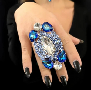 Mega Glam Jewel Ring