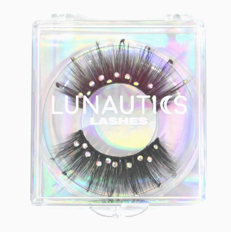 Faux Mink Synthetic Wispy Lashes with Sparkle