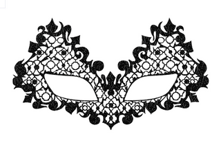 Face Lace Beauroque Mask Decal