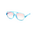 Pink lens + blue frame