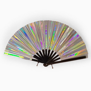 Iridescent Folding Fan