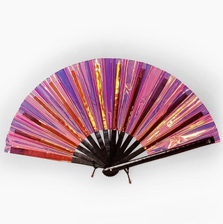 Iridescent Folding Fan
