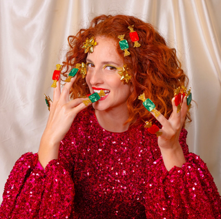 Holiday Candies Hair Clips