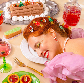 Holiday Candies Hair Clips