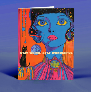 MAGICAL WEIRDO greeting cards