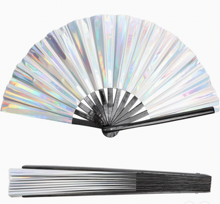 Iridescent Folding Fan